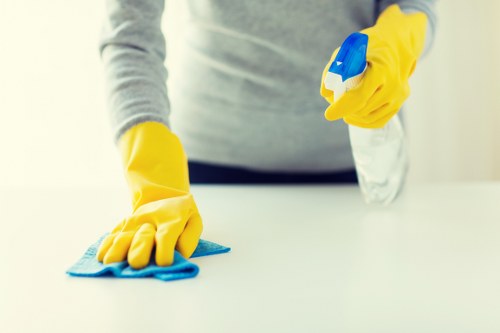 Local carpet cleaning team in KT6 presenting professional service standards
