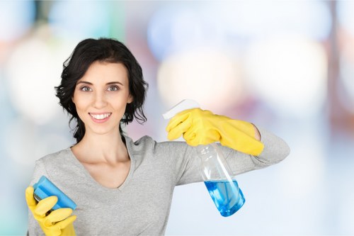 Professional cleaning team for KT6 homes and offices