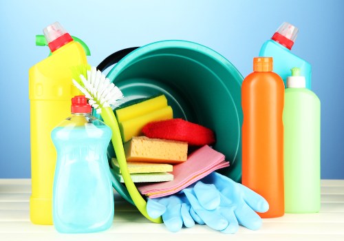 Regular house cleaning tasks in a KT6 family home